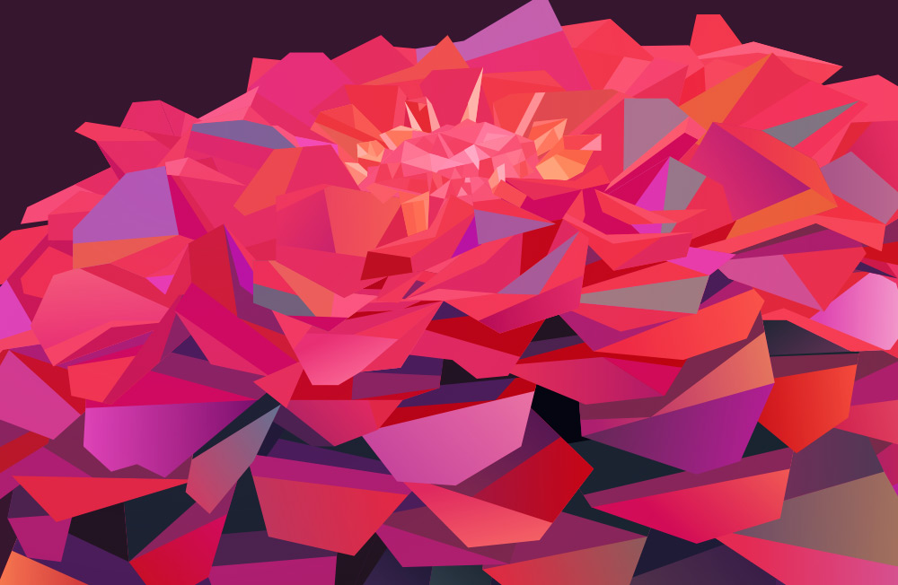 colorful flower vector art